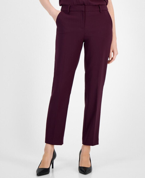 Women's Grace Mid Rise Straight-Leg Ankle Pants