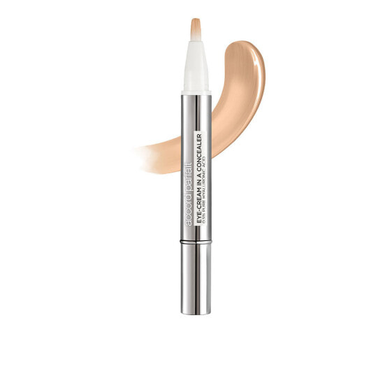 Loreal Paris Accord Parfait Eye Cream In A Concealer No. 7D Golden Sable  Корректор с гиалуроновой кислотой для уменьшения морщин вокруг глаз