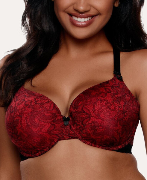 Paramour Gorgeous Women's T-shirt Bra with Lace Trim