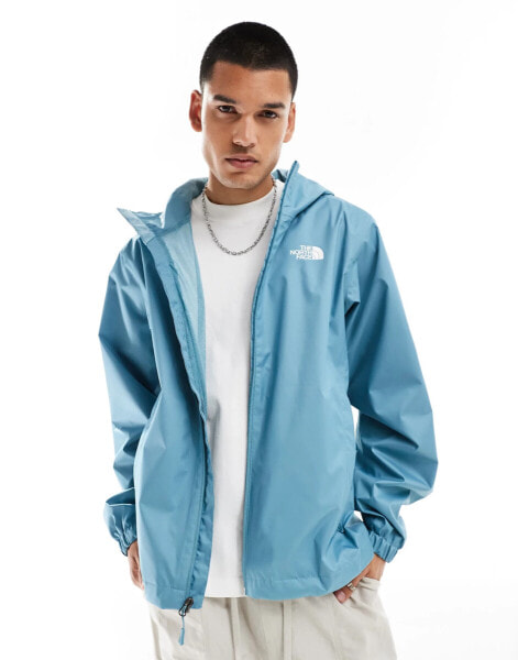 The North Face Quest waterproof jacket in light blue