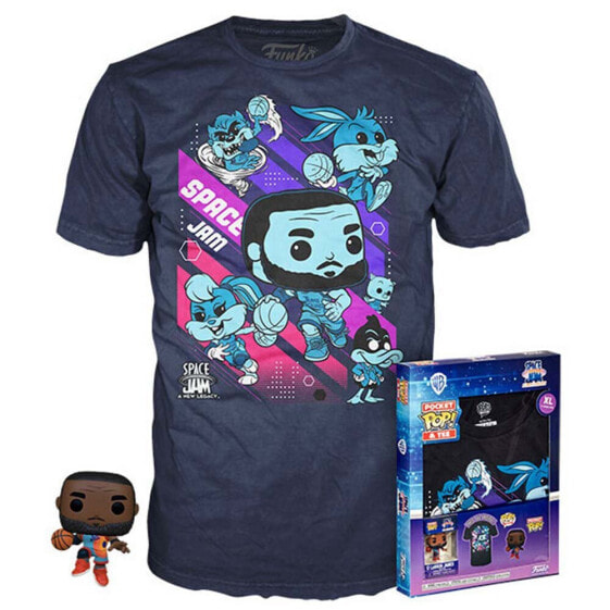 FUNKO POP And Short Sleeve T-Shirt Space Jam Special Edition 10 Units