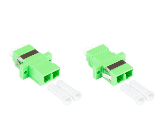 Good Connections LW-K200 - LC/APC - Female/Female - OS2 - Green - Single-mode - Ceramic