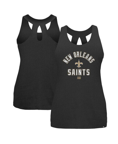 Women's Black New Orleans Saints 2024 NFL Training Camp Tank Top