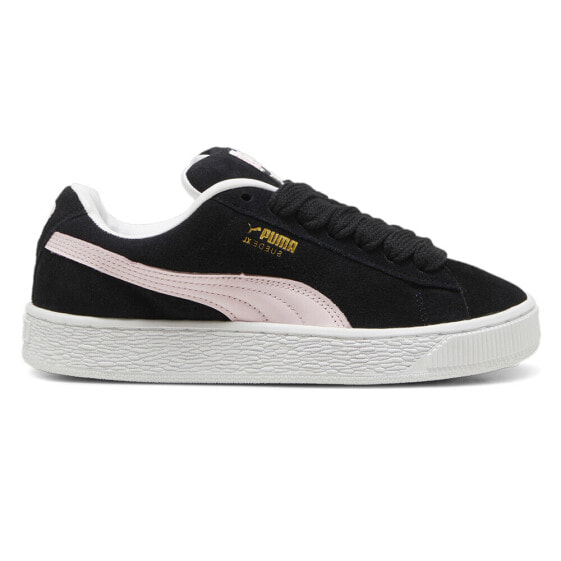 Puma Suede Xl Lace Up Womens Black Sneakers Casual Shoes 39764804