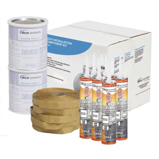 DICOR EPDM Diflex II Roof Installation Component Set