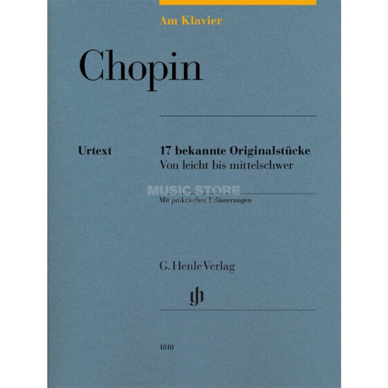 Henle Verlag Frederic Chopin: Am Klavier