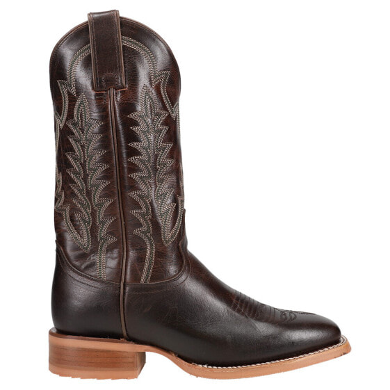 Justin Boots Lyle Square Toe Cowboy Mens Brown Casual Boots CJ2031