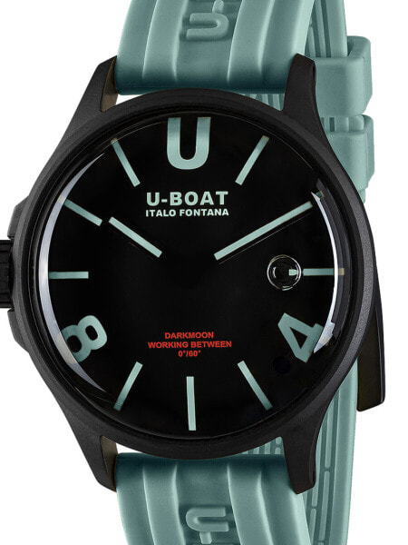 U-Boat 9526/A Darkmoon Aqua IPB Mens Watch 44mm 5ATM