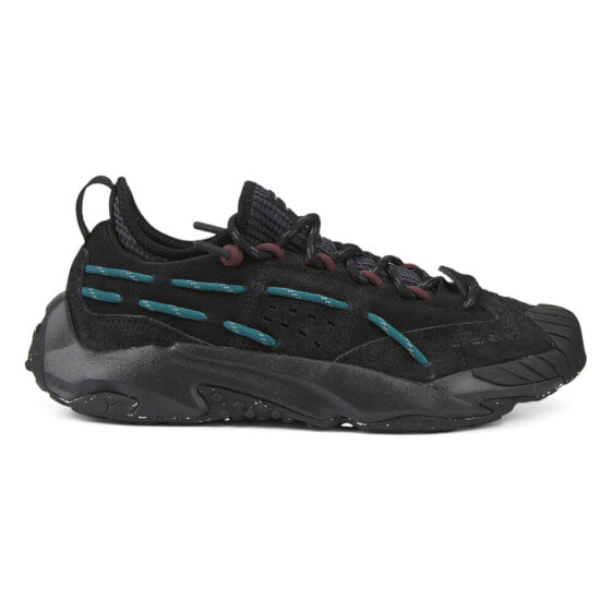 Puma Plexus Lace Up Mens Black Sneakers Casual Shoes 38632902