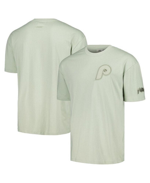 Men's Mint Philadelphia Phillies Neutral CJ Dropped Shoulders T-Shirt