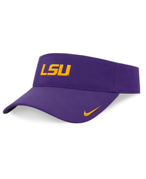 Men's Purple LSU Tigers On-Field Ace Performance Adjustable Visor