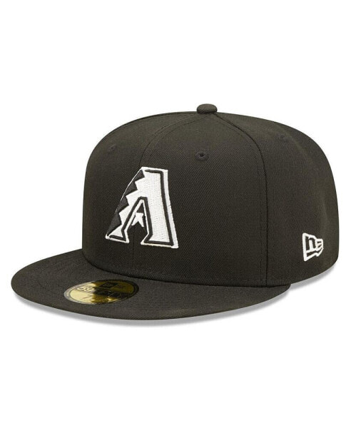 Men's Black Arizona Diamondbacks Team Logo 59FIFTY Fitted Hat