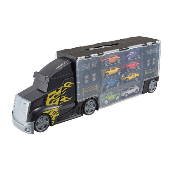 TEAMSTERZ Transporter With 8 Cars Medium doll