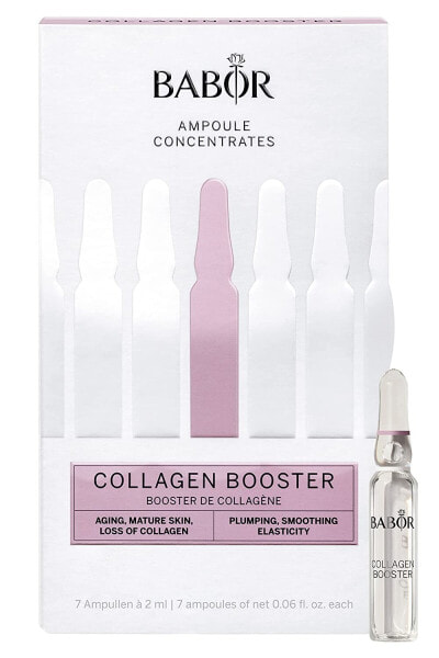 BABOR Collagen Booster, Anti-Ageing Serum Ampoules for the Face, with Tripeptide for More Elasticity and Smoothness, Ampoule Concentrates, 7 x 2 ml
