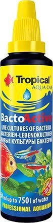 Химия для аквариумов Tropical Bacto-Active (штаммы бактерий) 30 мл