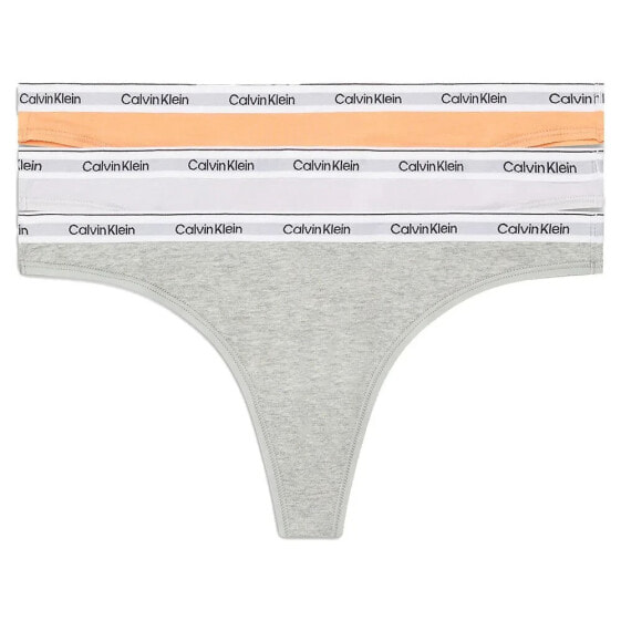 CALVIN KLEIN UNDERWEAR 000QD5209E Thong 3 units