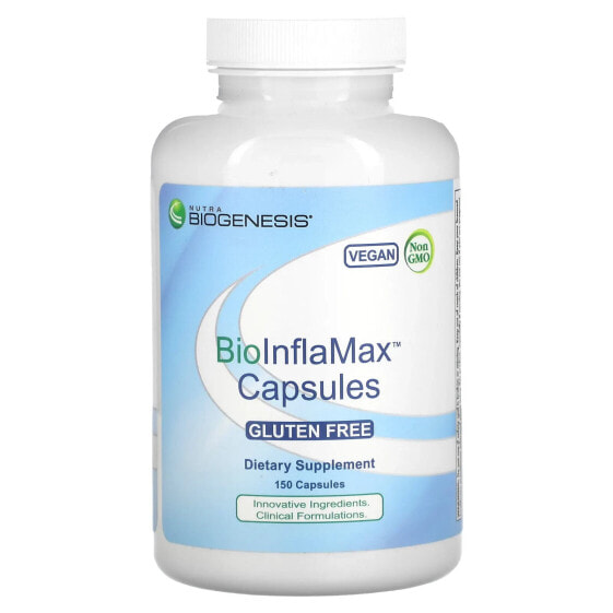 Препарат для суставов Nutra BioGenesis BioInflaMax капсулы, 150 шт.
