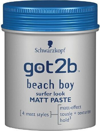 Паста для укладки волос мужская Schwarzkopf Got2b Beach Boy 100 мл
