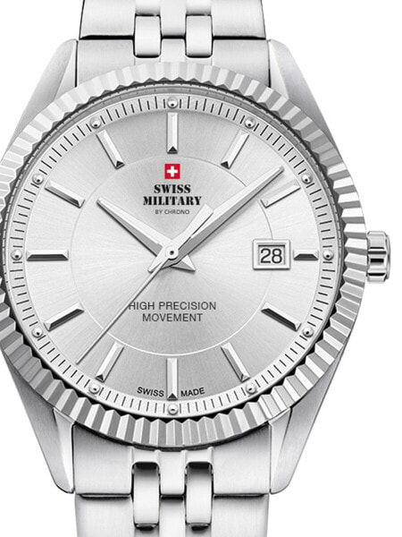 Часы наручные Swiss Military by Chrono SM34065.02 мужские 40мм 5ATM