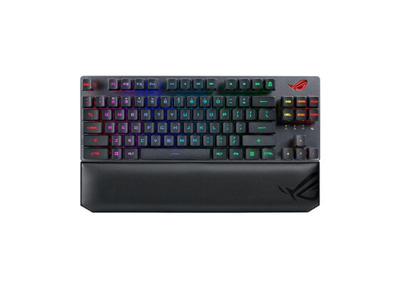 Asus ROG Strix Scope RX TKL Wireless Deluxe, 80% Gaming Keyboard, Blue Switches