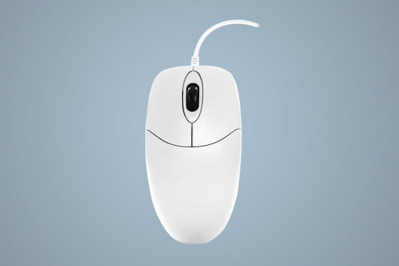 Active Key AK-PMJ1 - Ambidextrous - Optical - USB Type-A - 1000 DPI - White