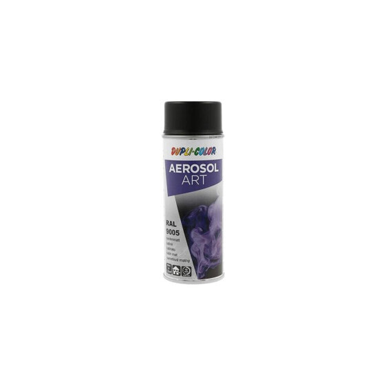 Dupli-color Buntlackspray AEROSOL Art tiefschwarz seidenmatt RAL 9005 400 ml , VE: 6