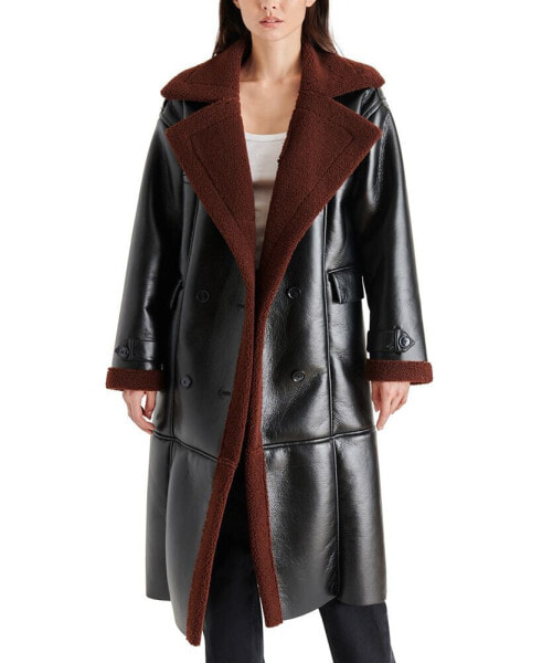 Women's Shearling Kinzie Mid-Length Coat