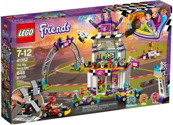 Детский конструктор LEGO Friends Big Race Day (41352) - Для детей