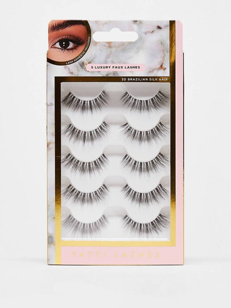 Tatti Lashes 5 Luxury Faux 3D Brazillian Lash