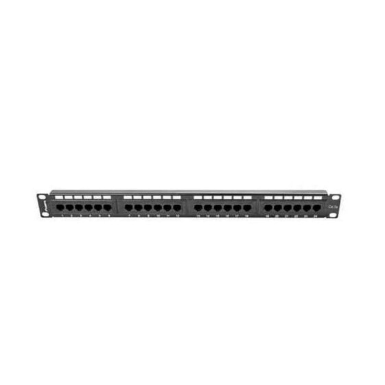 LANBERG 19´´ UTP CAT 5E Frontal Panel rack 24 ports