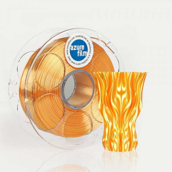 AzureFilm Silk Flame Orange 1.75mm 1kg 3D Filament