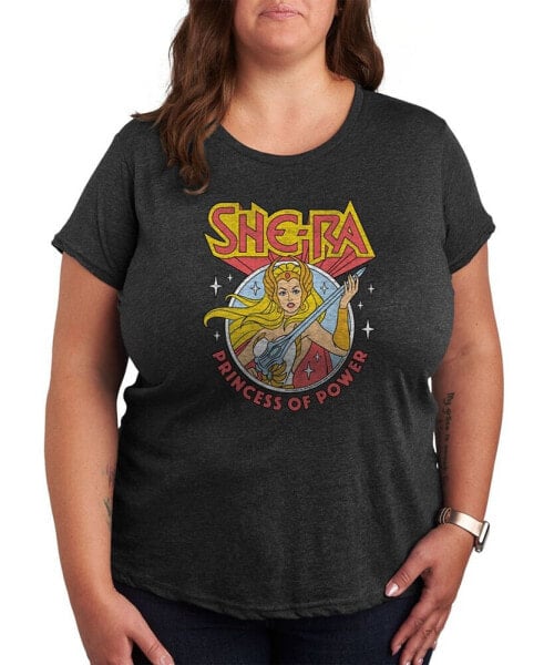 Trendy Plus Size She-Ra Graphic T-shirt