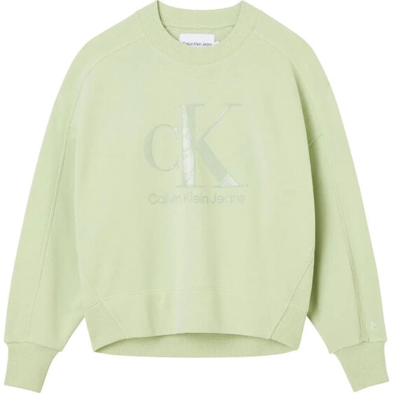 CALVIN KLEIN JEANS Gel Monogram sweatshirt refurbished