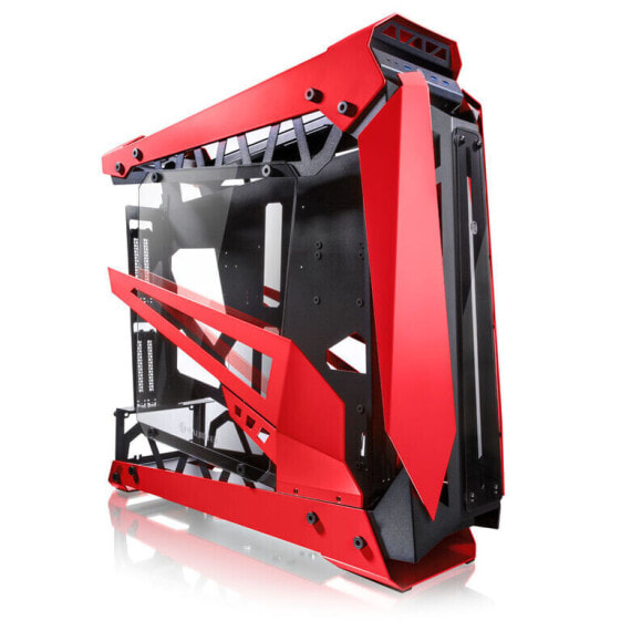 Raijintek NYX PRO Showcase Big-Tower, Tempered Glass - rot