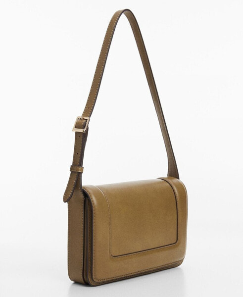 Women's Flap Detail Crossbody Bag