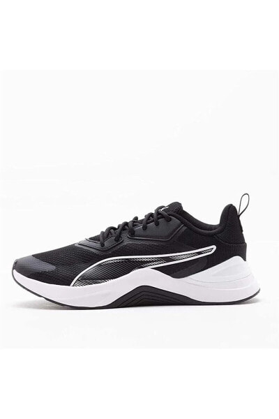 377893 01 Infusion PUMA Black-White Spor Yürüyüş Ayakkabı