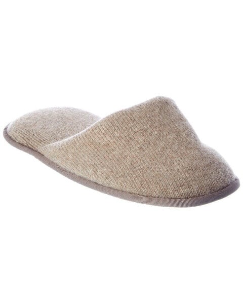 Portolano Cashmere Slipper Men's Brown M