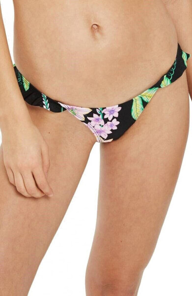 TOPSHOP 151953 Floral Frill Tanga Bikini Bottoms sz US 10