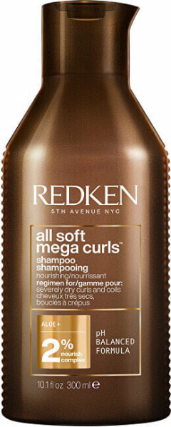 Шампунь для волос с завивкой Redken All Soft Mega Curls 300 ml