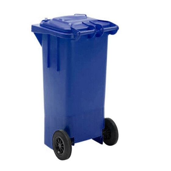 Dustbin with Wheels Q-Connect KF04240 Blue Plastic 100 L