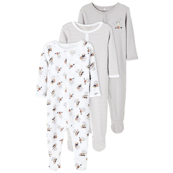 NAME IT Bear Pyjama 3 Pack