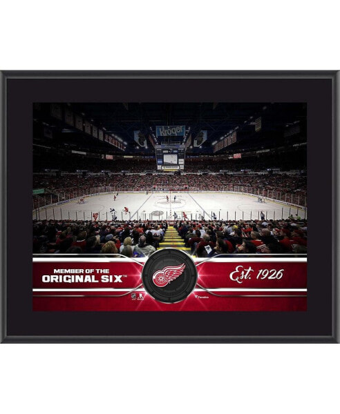 Detroit Red Wings 10.5" x 13" Sublimated Team Plaque