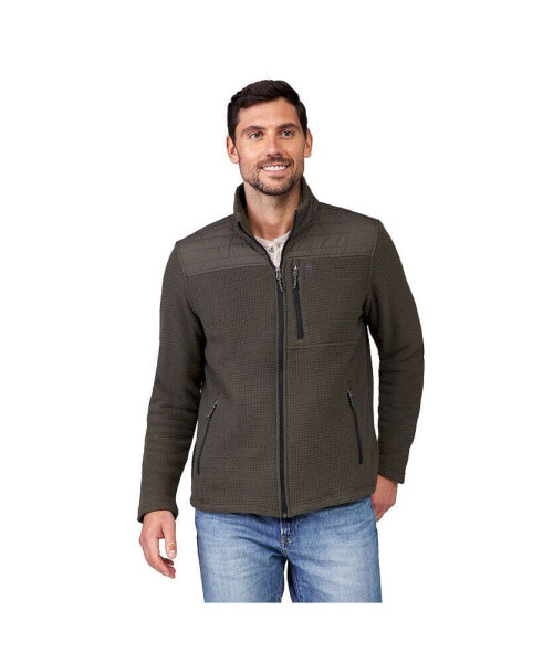 Men's Grid Fleece Chayote Jacket