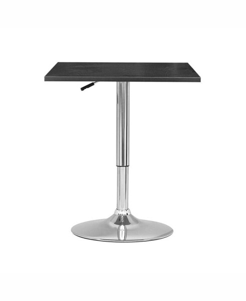Adjustable Height Square Bar Table