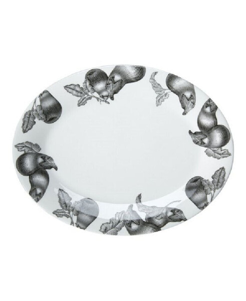 Сервировка стола Twig New York оливковая группа 16" oval platter