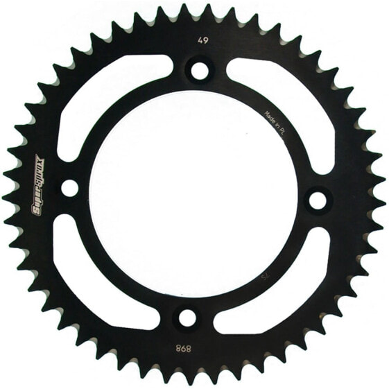 SUPERSPROX Aluminium KTM 428x49 RAL898X49BLK Rear Sprocket