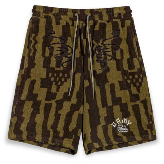GRIMEY Lucky Dragon All Over Jacquard Baggy sweat shorts