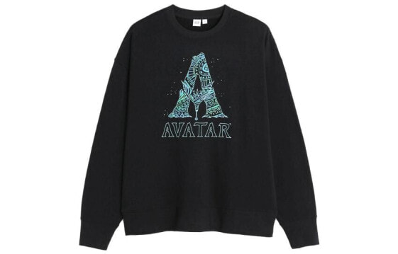 Толстовка GAP x Логотип文字 印花宽松卫衣 男女款 黑色 / GAP x Logo 580702000