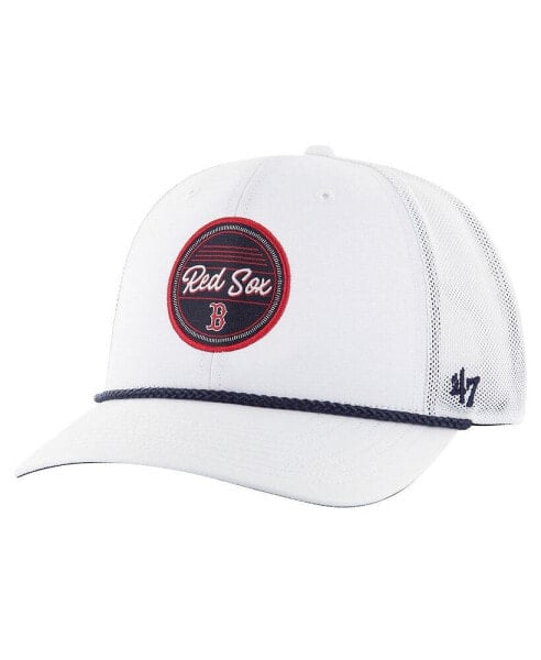 Бейсболка сетчатая '47 Brand Boston Red Sox белого цвета для мужчин