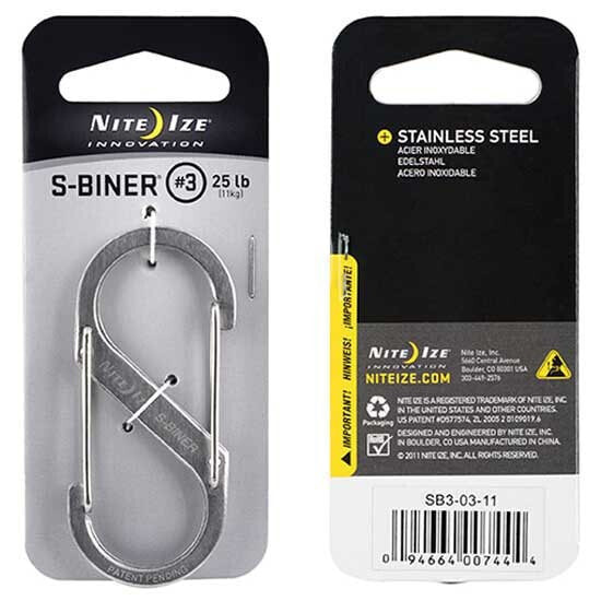 Карабин Nite Ize Metal S Biner 3 Key Ring.